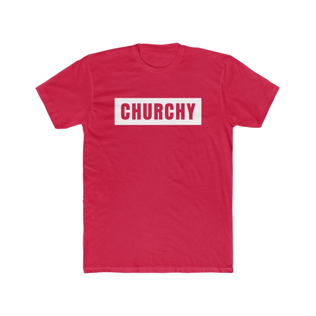 Churchy T-Shirt (White Box) | Churchy Gear