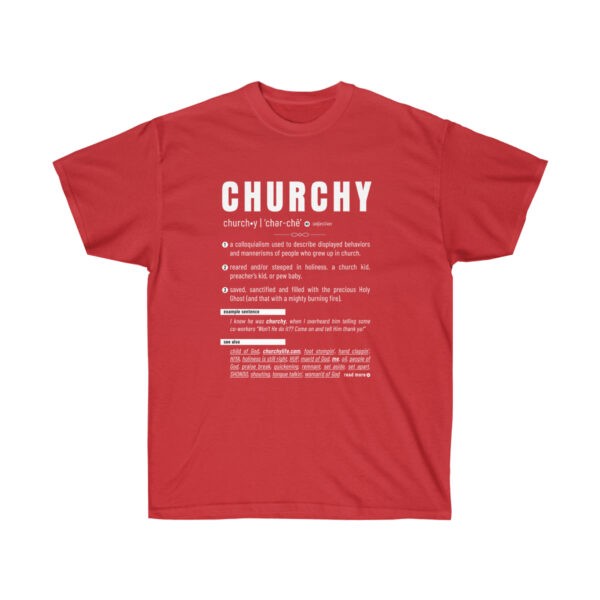 Definition Of Churchy T-shirt 